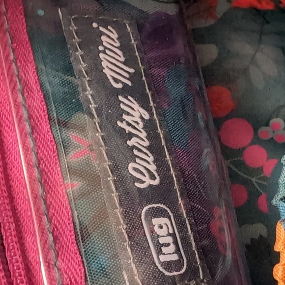 Lug Curtsy Mini Metallic Orchid Crossbody Bag. - Picture 9 of 13